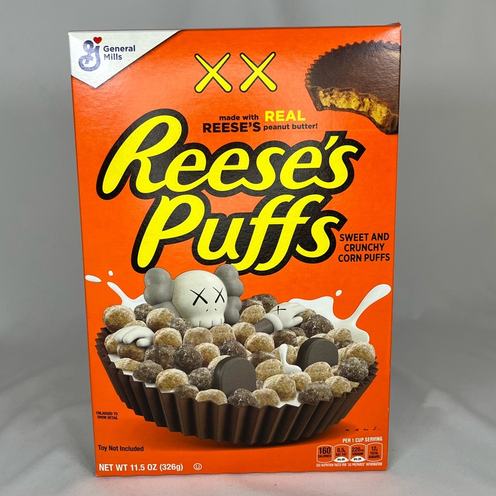 KAWS Reeses Puffs - Limited Edition Collector's Item - NWT